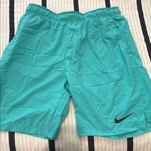 Nike Teal Athletic Shorts